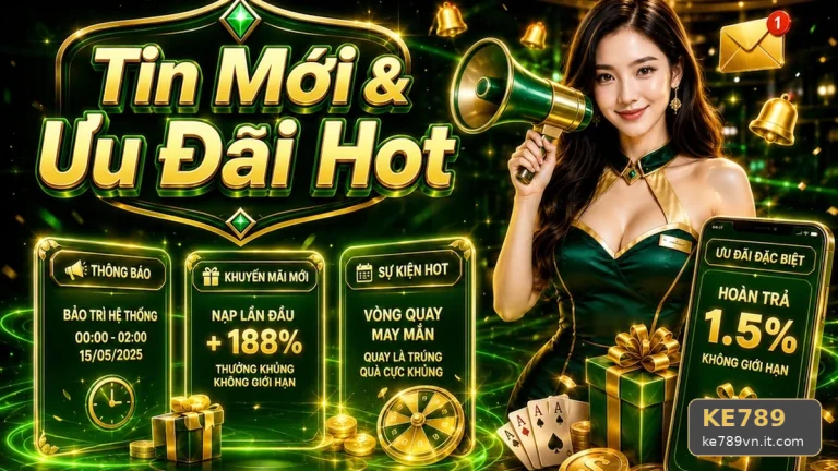 Khuyến Mãi Nổ Hũ KE789 Cho Người Mới: Giải Đáp Câu Hỏi Thực Tế Về Ưu Đãi, Điều Kiện Và Slot